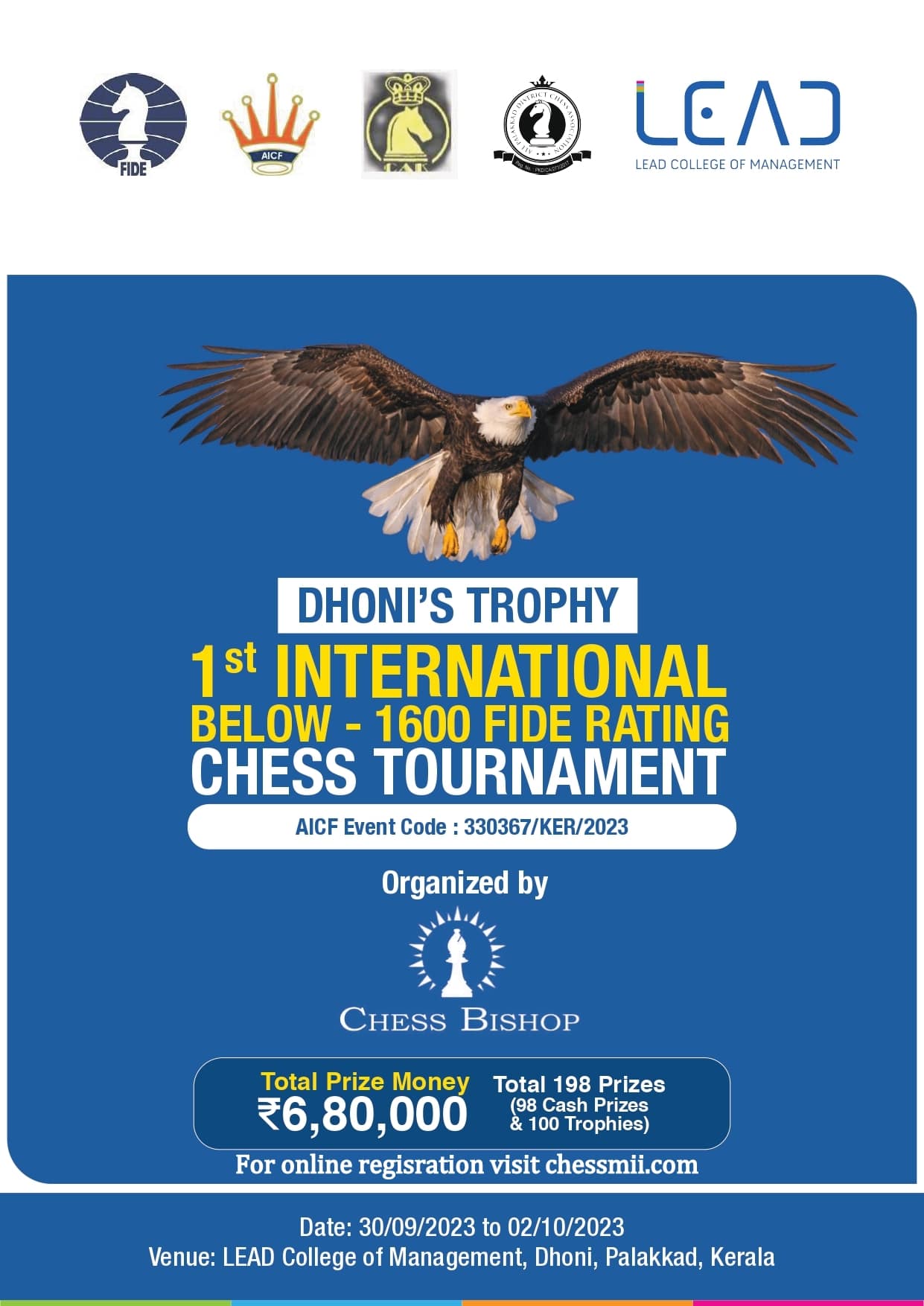 1st KT Global All India Open FIDE Rating Chess Tournament